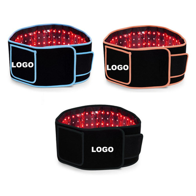 ซื้อ 660nm 850nm LED Red Light Therapy Belt สวมใส่ได้ใกล้กับอุปกรณ์บำบัดด้วยแสงอินฟราเรด การผลิตออนไลน์
