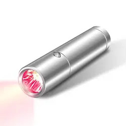 ซื้อ กำจัดสิวหัวดำใกล้อินฟราเรด ไฟฉายบำบัดด้วยแสงสีแดง 660nm 850nm การผลิตออนไลน์