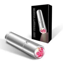 ซื้อ โคมไฟบำบัดด้วยแสงสีแดงอินฟราเรดแบบพกพา 850nm 660nm โคมไฟทางการแพทย์แบบชาร์จไฟได้ การผลิตออนไลน์