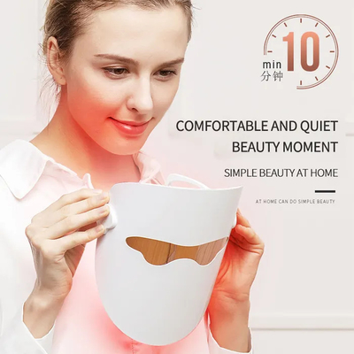 ซื้อ หน้ากากอินฟราเรดพับได้แบบชาร์จไฟได้สำหรับการฟื้นฟูผิวจากสิว การผลิตออนไลน์