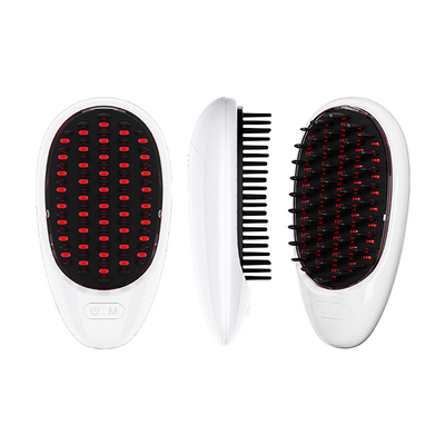 ซื้อ แอนติการสูญเสียผม Massage comb ไฟฟ้าไร้สาย Light Therapy สีแดง สีฟ้า LED การเติบโตของผม comb หัวหนัง Massager การผลิตออนไลน์