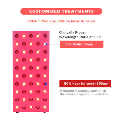 ซื้อ อุปกรณ์บำบัดด้วยแสงสีแดงแบบพกพา 300W 60 องศา LED Light Facial Therapy การผลิตออนไลน์