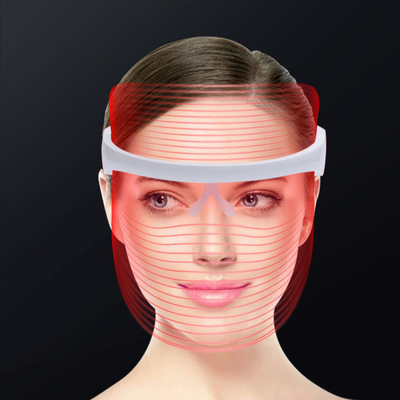 ซื้อ 18W PDT Facial Light Therapy มาสก์หน้า LED 7 สีพร้อมคอ การผลิตออนไลน์