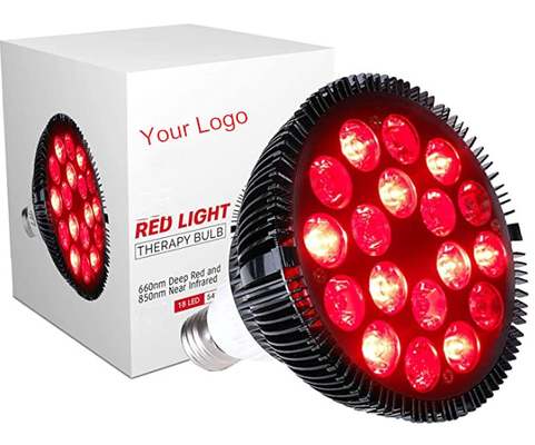 หลอดบำบัดด้วยแสงสีแดง 54W 660nm 850nm LED แสงบำบัดสำหรับการฟื้นฟูผิว