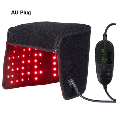 AC100-240V หมวกบำบัดด้วยแสงสีแดง LED อินฟราเรดป้องกันผมร่วงการรักษาผมเติบโตหมวก