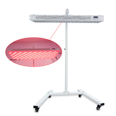 แผงบำบัดด้วยแสงสีแดง 1500W 300 LEDs 660nm 850nm ไม่มีการสั่นไหวไม่มี EMF บรรเทาอาการปวดร่างกาย