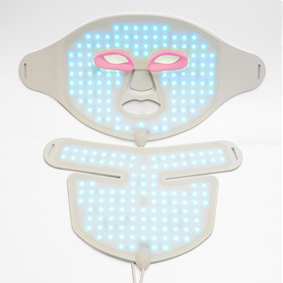 การดูแลผิวหน้ากากบำบัดด้วยแสง Led ผิวกระชับความงามใบหน้าและลำคอ 600nm 240v