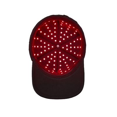 660nm 850nm เครื่องบำบัดด้วยแสงสีแดง USB Red Light Therapy Growth Hair Hat