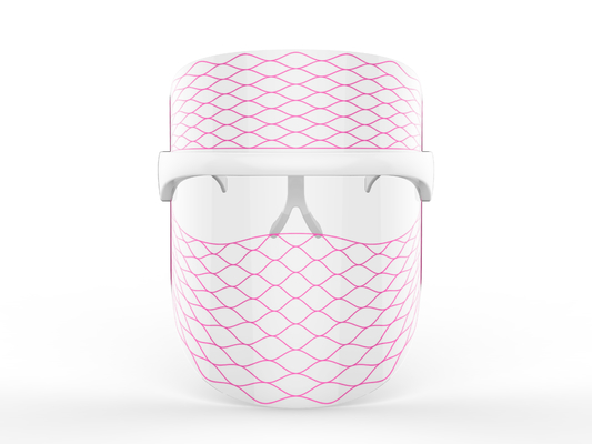 ต่อต้านริ้วรอย 7 สี LED Light Beauty Mask Skin Rejuvenation Acne Remove