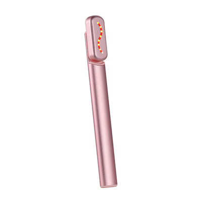 Red Photon Anti-Wrinkle Eye Massager ปากกา การสั่นสะเทือน เครื่องทำความร้อน Eye Wrinkle Removal Device