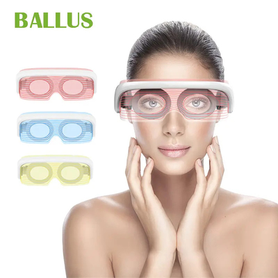 เครื่องเคลื่อนย้ายไฟฟ้า 3 สี LED หน้ากากบําบัดตา
