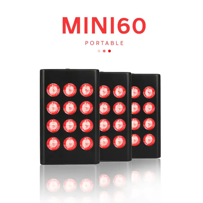 แผนการรักษาแสงแดงขนาด 60W ชิปสองแกน 850nm 660nm อุปกรณ์พกพา