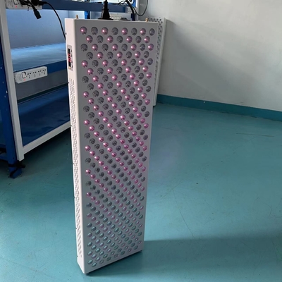 1500w ไฟ LED ซ่อมเนื้อเยื่อร่างกายเต็ม 660Nm 850Nm ยืนขึ้น แผนผังการรักษาแสงแดง