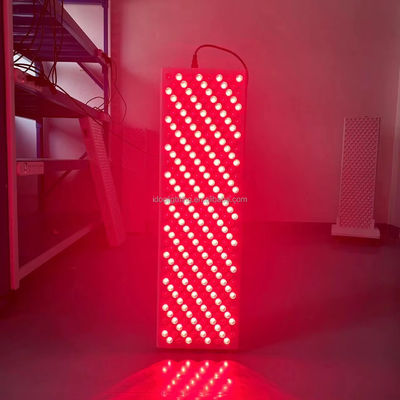 ความยาวคลื่นที่กําหนดเอง อลูมิเนียม 660NM 850NM 1000W LED อินฟราเร็ด แผนผังอุปกรณ์บําบัดแสงแดงสําหรับร่างกายเต็มขนาด 910 * 210 * 65 มม