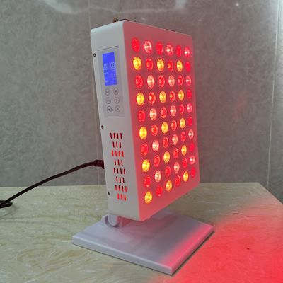 แพเนลบําบัดด้วยแสงอินฟราเรดแดง 300W สําหรับการรักษาร่างกายทั้งตัว 60PCS Bulbs 4 ความยาวคลื่น 630/660/810/850nm Remote Control