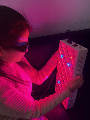 600W Red Light Therapy Panel with 120 LEDs 8 Wavelengths for Pain Relief