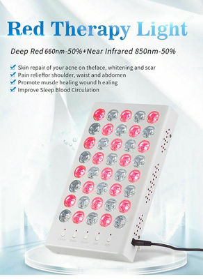 การบำบัดด้วยแสงอินฟราเรดต่อต้านวัย LED 40pcs สำหรับโรคระบบประสาทส่วนปลาย