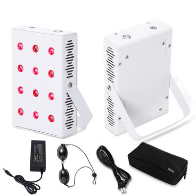 แผงบำบัดด้วยแสงสีแดง 60w แบบชาร์จไฟ LED ระดับการแพทย์ 5W
