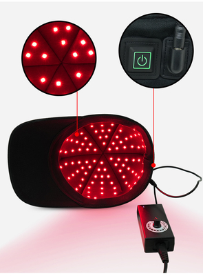 NIR หมวกบำบัดแสงสีแดง 150 ชิ้น LED หมวกเจริญเติบโตของเส้นผมแสงสีแดง