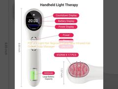 PDT LED Light Hair Regrowth หวีใกล้อินฟราเรด Hair Growth Scalp Massager